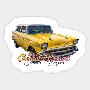 1957 Chevrolet Nomad Station Wagon Sticker